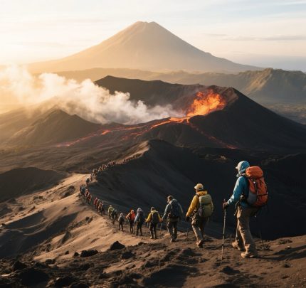 Congo - Nyiragongo Volcano